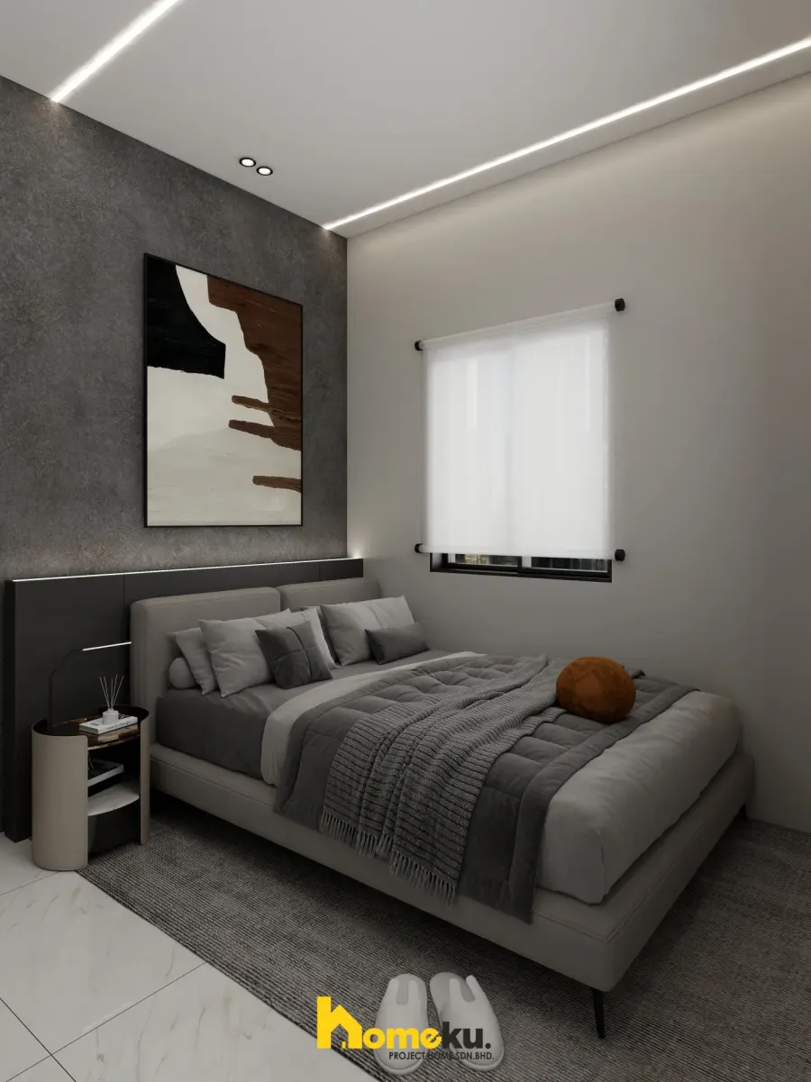 Type B1 Industrial Grey — bedroom