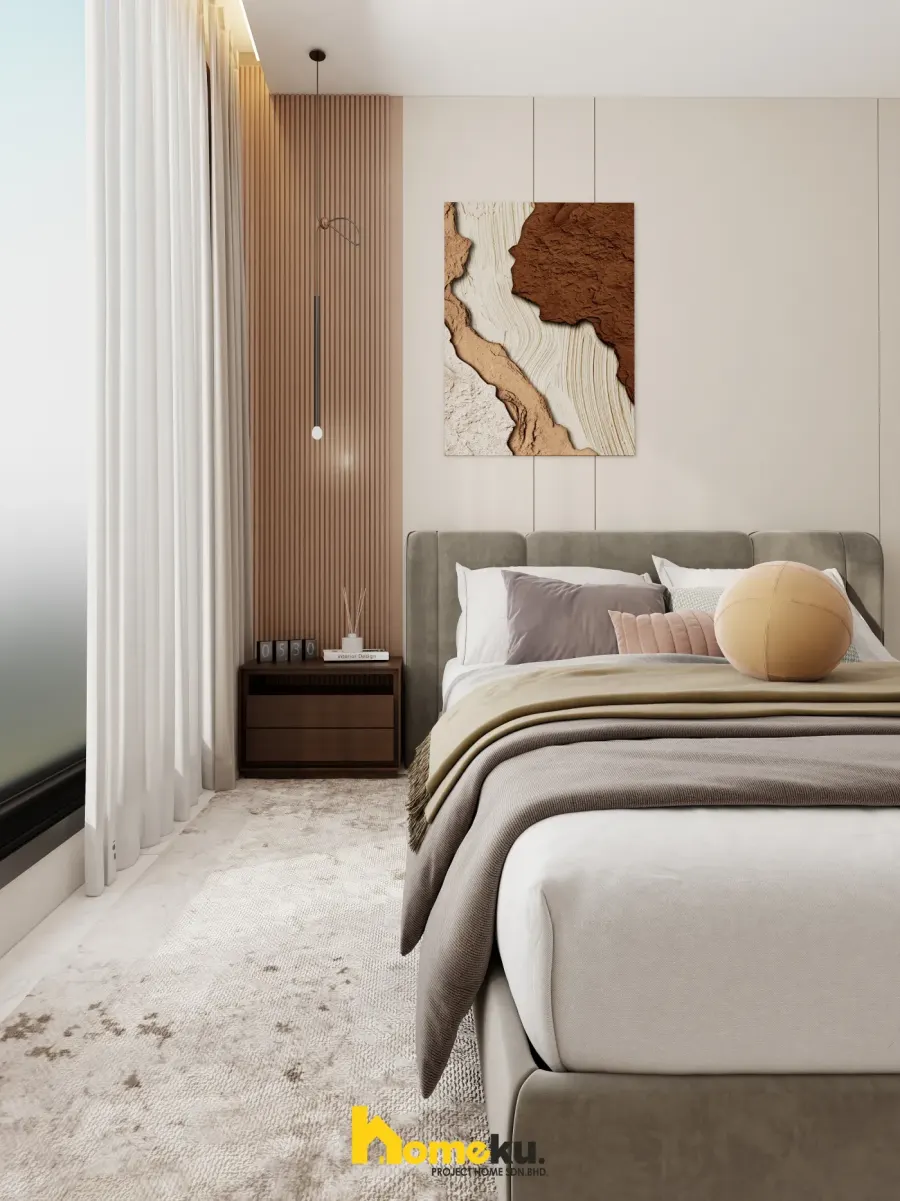 Type C1 Modern White — bedroom